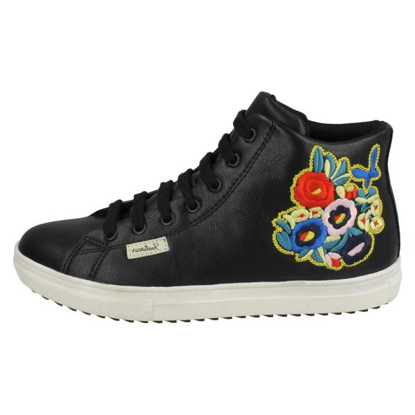 Spot On Ladies Spot On Hi-Top Trainer Boots