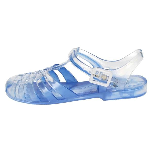 Spot On Ladies Spot On Closed Toe Jelly Shoes
