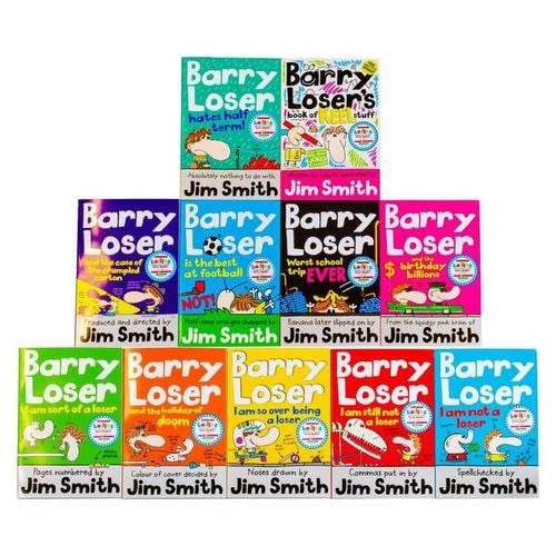 Dean Books Barry Loser 11 Books Collection Set Jim Smith Best at football NOT, Birthday