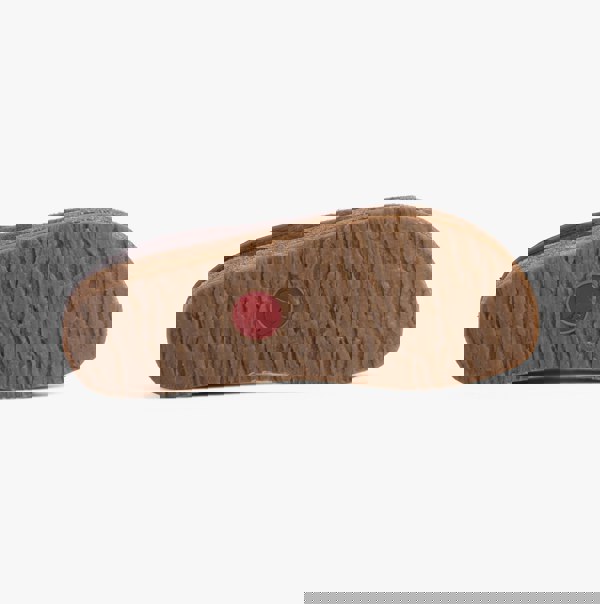 Haflinger TORBEN Womens Felt Clogs Mottled Brown