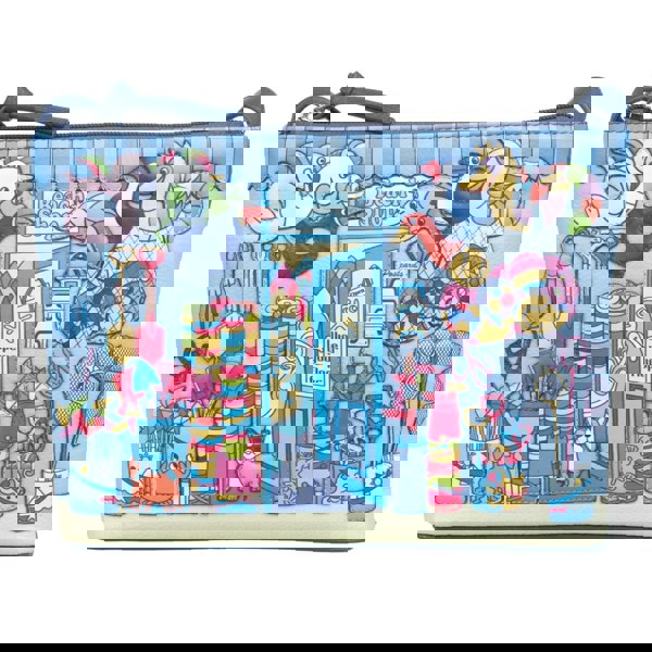 Mala Leather Beaus British Bulldog Beach Crossbody