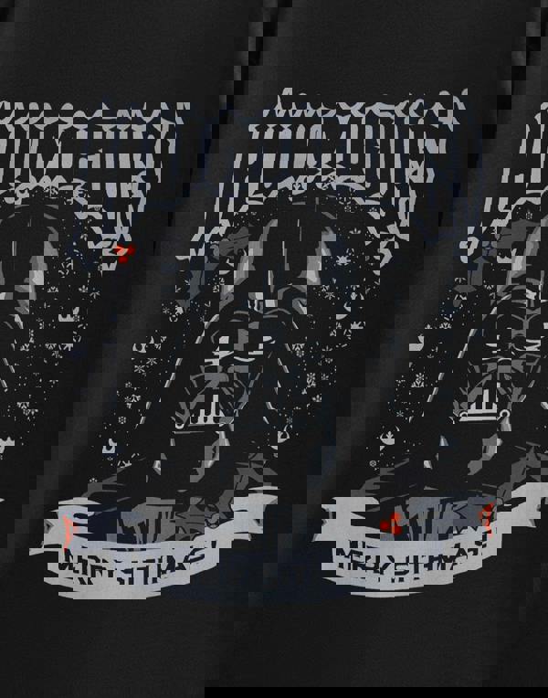 Star Wars Mens Black Merry Sithmas Short Sleeved T-Shirt