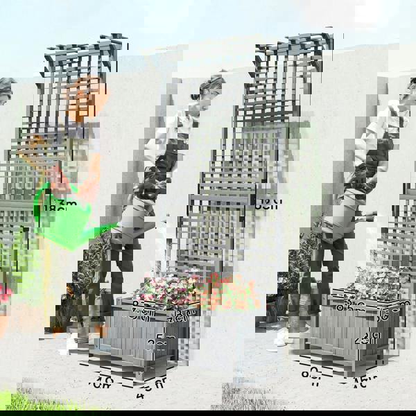 Multi-functional Garden Bed