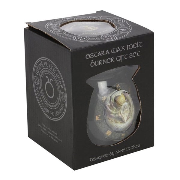 Serano Ostara Wax Melt Burner Gift Set by Anne Stokes