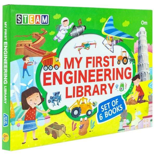 My First Engineering Library Set of 6 Books [Level 1 - 3]