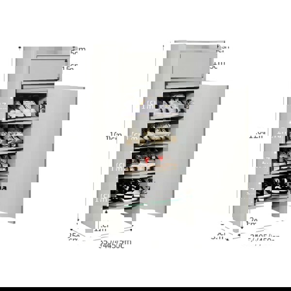 Leach Shoe Storage With Small Drawer-Rit Concept-Rit Concept