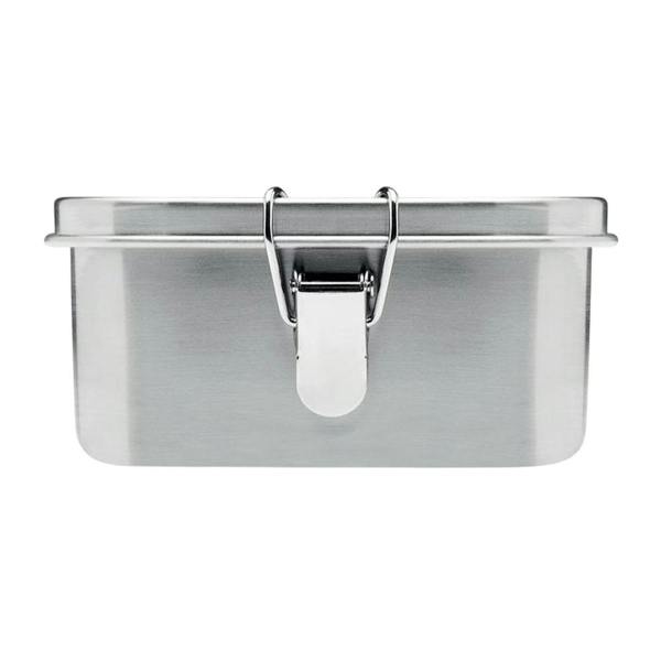 MidOcean Sao Stainless Steel Lunch Box - Matt Silver - 