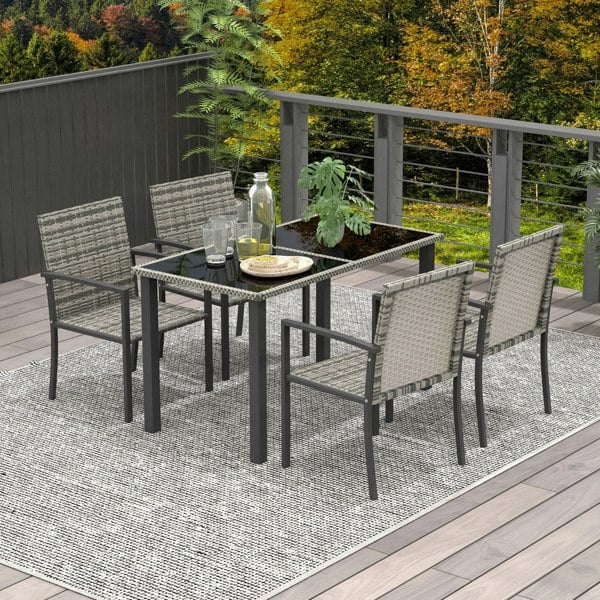 Rattan Dining Set