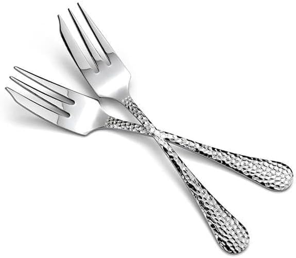 Arthur Price 'Avalon' Stainless Steel Gift Boxed Cutlery Pastry Set  6 Pastry Forks And Server