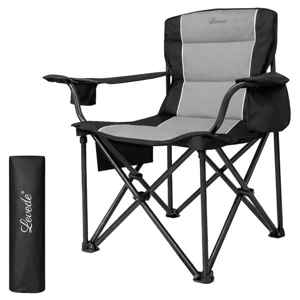 Levede Oversized Folding Camping Chair Portable Outdoor Garden Beach Chair 200KG