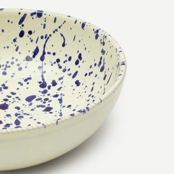 Hot Pottery Pasta Bowl Blueberry - 4 Pieces
