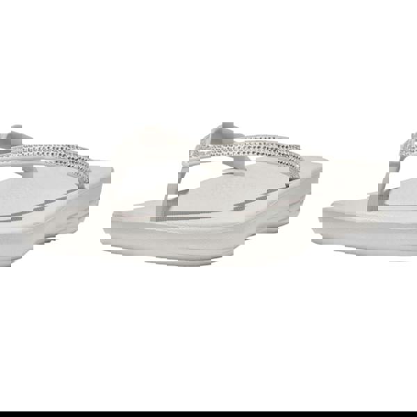 Fit Flop Womens/Ladies Sparkle iQushion Flip Flops - Grey - 