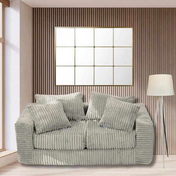 Groundlevel Camden 2 Seater Velvet Sofa