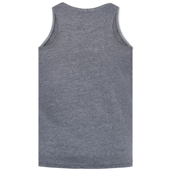 Duke Mens D555 Fabio 2 Kingsize Tank Top - Charcoal Melange