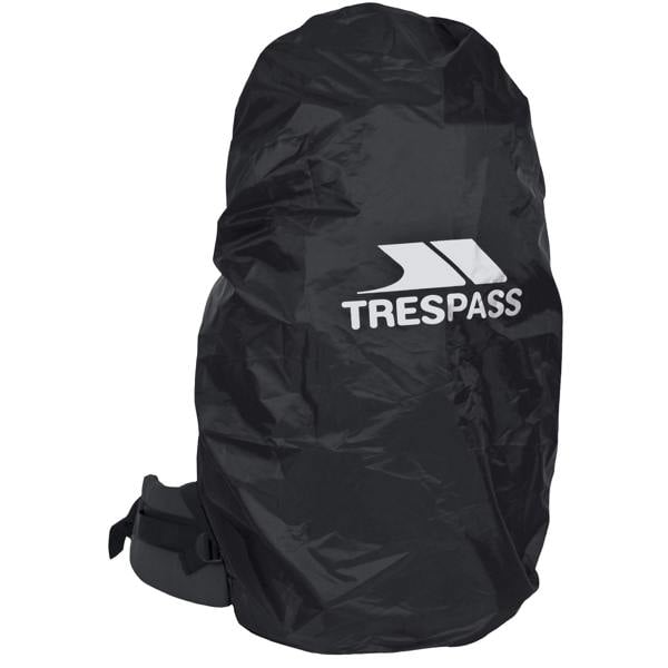 Trespass Rain Waterproof Rucksack/Backpack Cover - Black - 