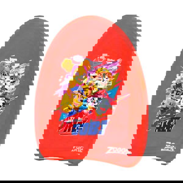 Red Zoggs Paw Patrol Mini Kids Kickboard with cartoon characters