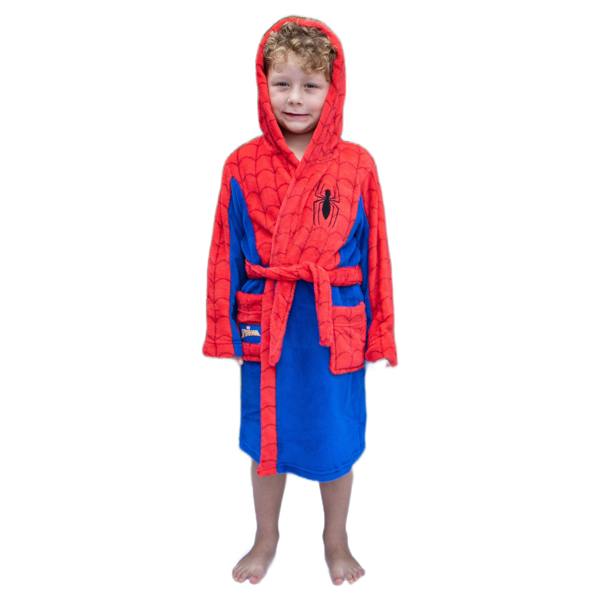 Spiderman kids dressing gown