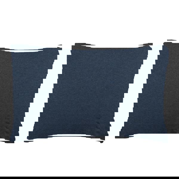 Smart Living Jersey Melange Polycotton Fitted Bedsheet or Pillowcase - Dark Blue