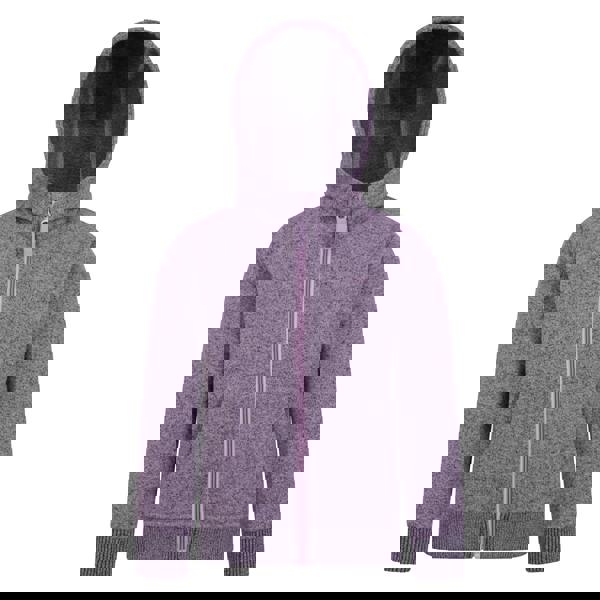 Mountain Warehouse Childrens/Kids Nevis Full Zip Hoodie - Lilac - 