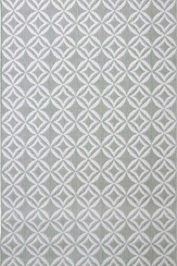 The Rugs County Geo Grey Indoor & Outdoor Rug