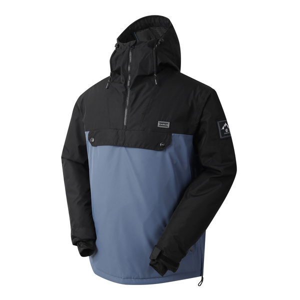 Dare 2B Mens Freeride II Colour Block Overhead Ski Jacket - Blue Indigo