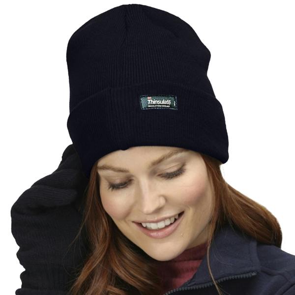 Regatta Unisex Thinsulate Lined Winter Hat - Navy - 