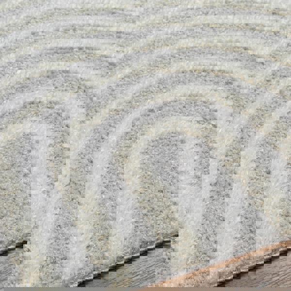 Livabliss Rodos-Modern Grey White Soft Plush Pile Rug