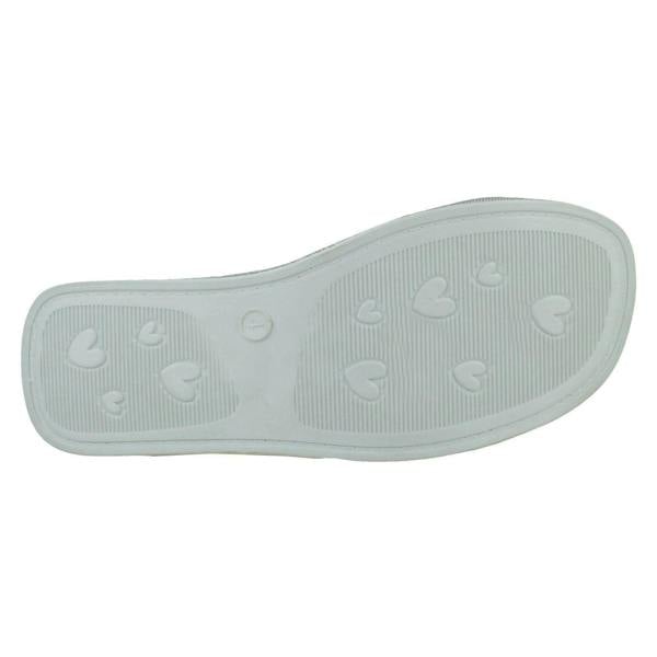 Spot On Ladies Spot On Fluffy Mule Slippers X2122
