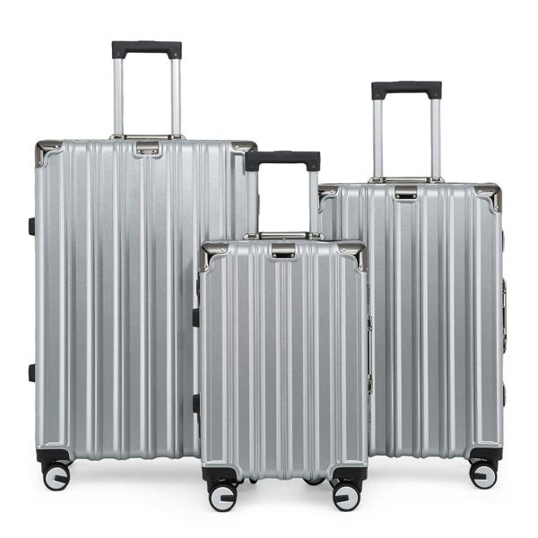 Infinity Luggage Hardshell Suitcase Set Robust 8 Wheel Cabin Luggage Suitcases