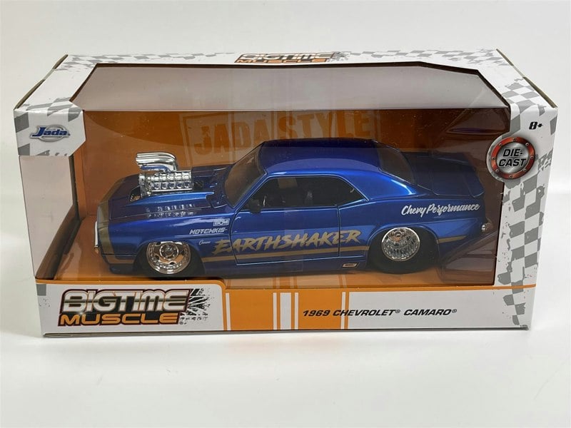 Jada Chevrolet Camaro 1969 Earthshaker Big Time Muscle 1:24 Scale Jada 31323