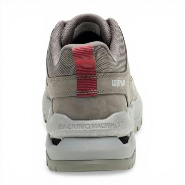 Caterpillar CAT (Caterpillar) Dark Grey Leather Trainer Shoes - Surge Hiker