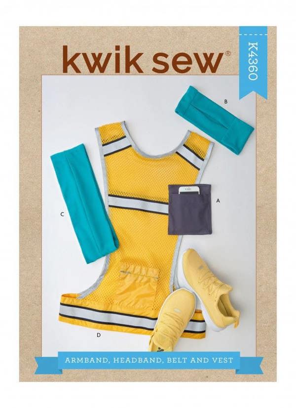 Kwik Sew Sewing Pattern 4360 for Men, Women, A (S-M-L) - Easy