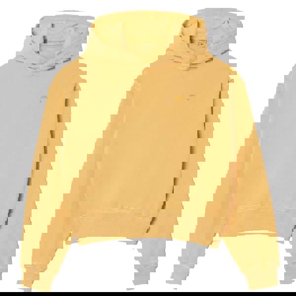 Lacoste Womens/Ladies Natural Dyed Oversized Hoodie - Orange