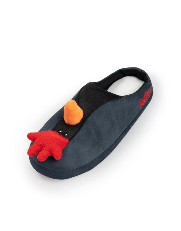 Wallace And Gromit Unisex Grey Feathers Mule Slippers