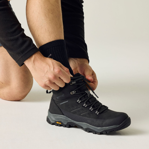 Regatta Mens Blake Walking Boots - Black