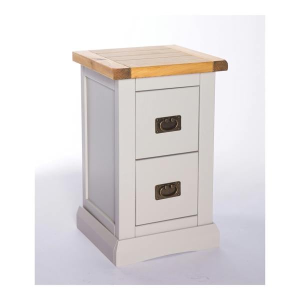 Cabinet Bits Loreo 2 Drawer Petite Bedside Table
