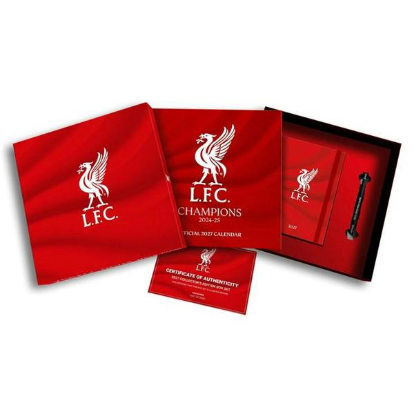 Liverpool FC Collector's Gift Set 2027, Gift Sets, Month To View, Sports, Gift