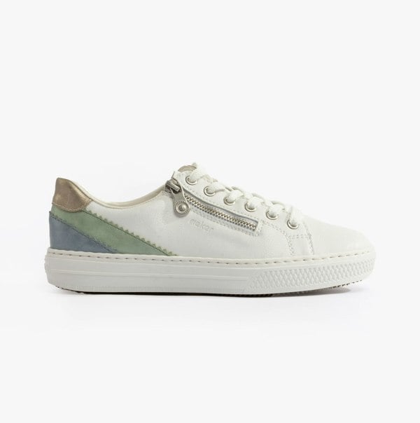 Rieker L5900-80 Womens Shoes - White