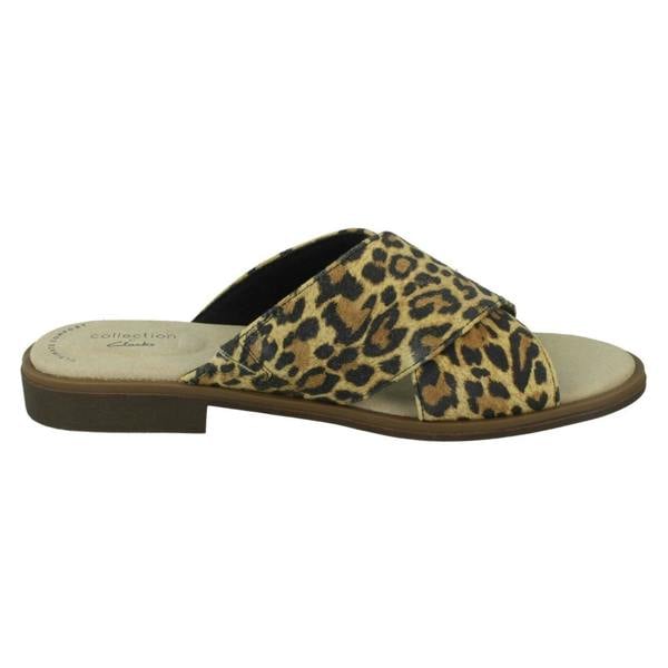Clarks Ladies Clarks Slip On Summer Sandals Declan Ivy