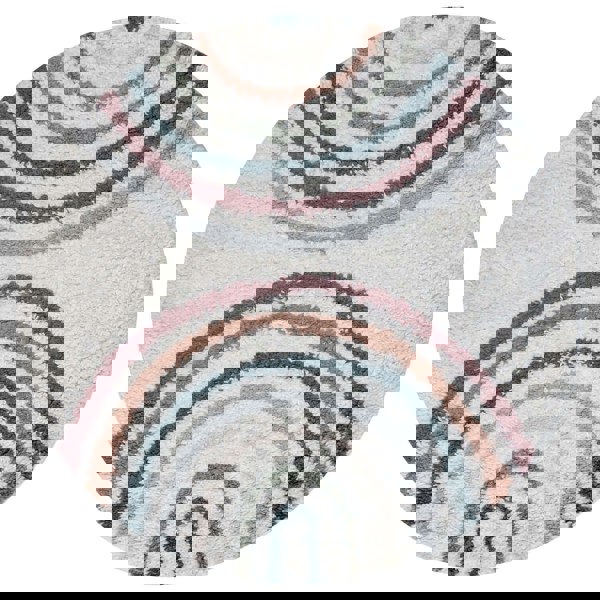 Moodi shaggy multicoloured rug,  Scandinavian-inspired design | THE RUGS