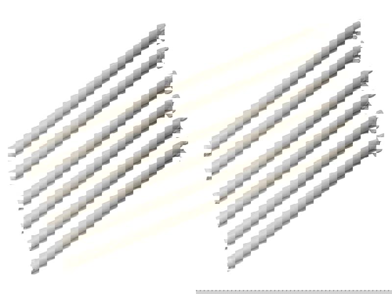 6 x XL Windbreak Tension Rods - Adjustable Straighten Stretch Bar