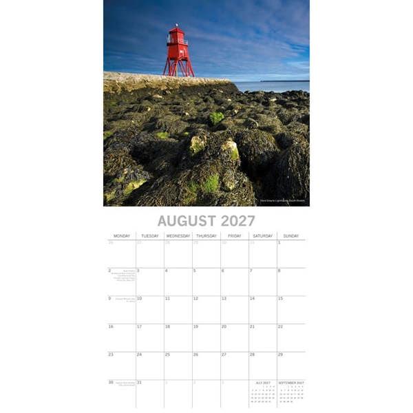 Tyne & Wear Calendar 2027, Wall Calendars, Month To View, Travel, Gift