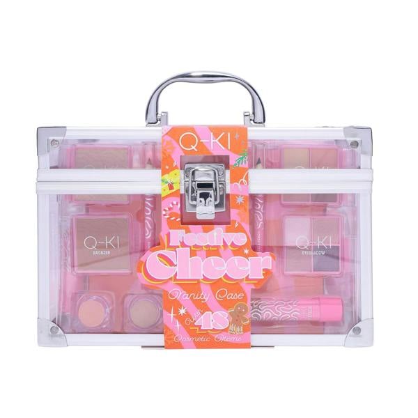 Q-KI Festive Cheer Vanity Case Makeup Gift Set