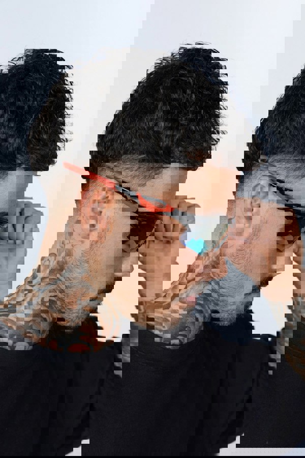 SVNX Outdoor Sports Racer Sunglasses with Hard Case