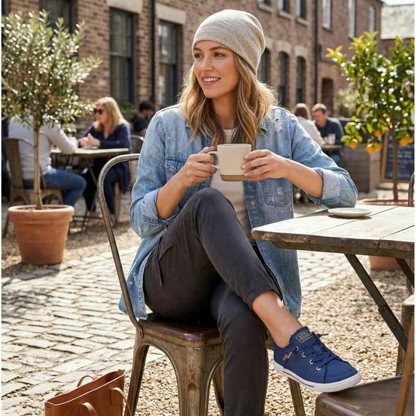Skechers B CUTE 2.0 Casual Trainers   in  Navy