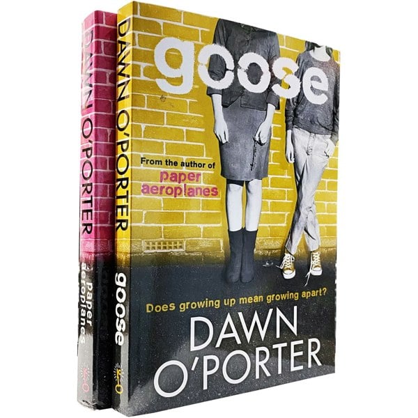 Paper Aeroplanes Series by Dawn O'Porter 2 Book Set (Paper Aeroplanes & Goose)