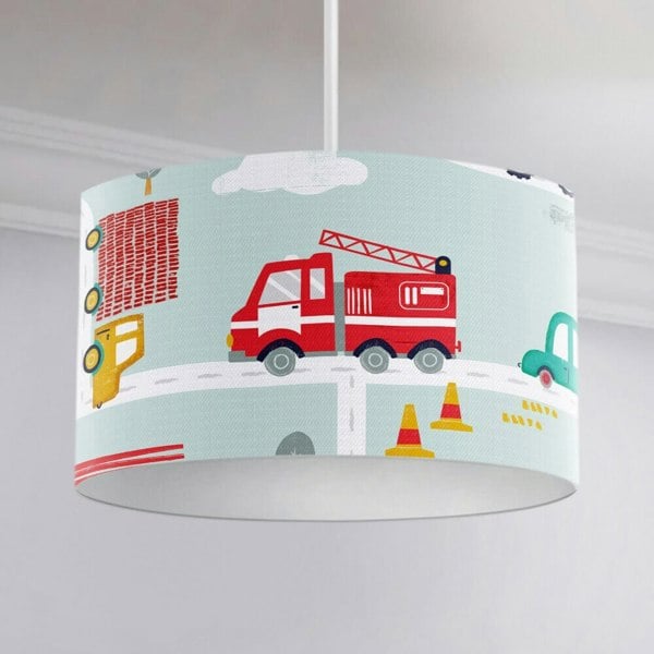 Road Trip Ceiling Lampshade - Happy Linen Company