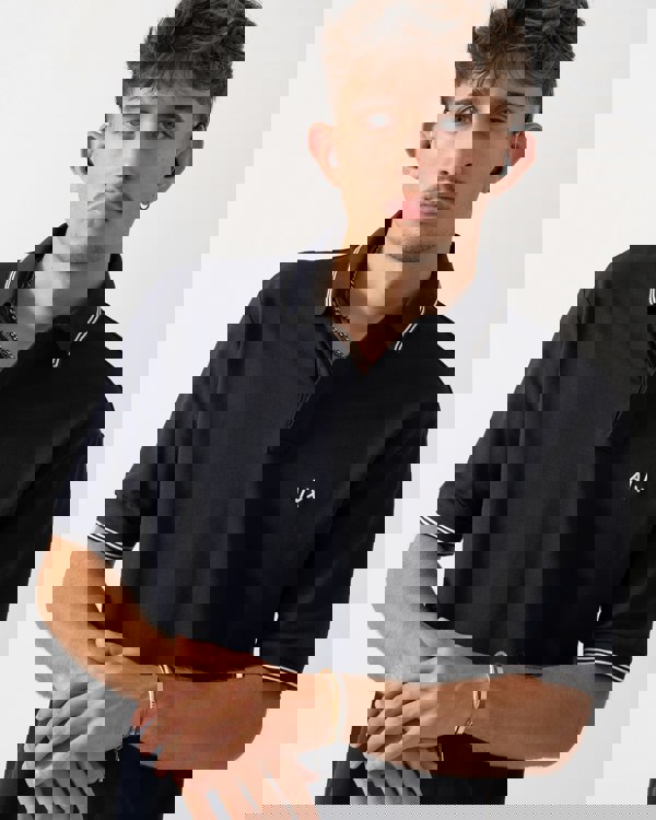 Armani Exchange Mens Polo Shirt XM001287-AF17321 - Deep Navy UB101