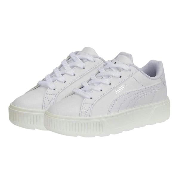 Puma Girls Karmen Low Trainers - White - 
