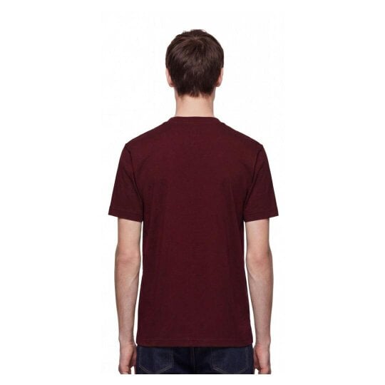 By Lanvin Central Logo Burgundy T-Shirt